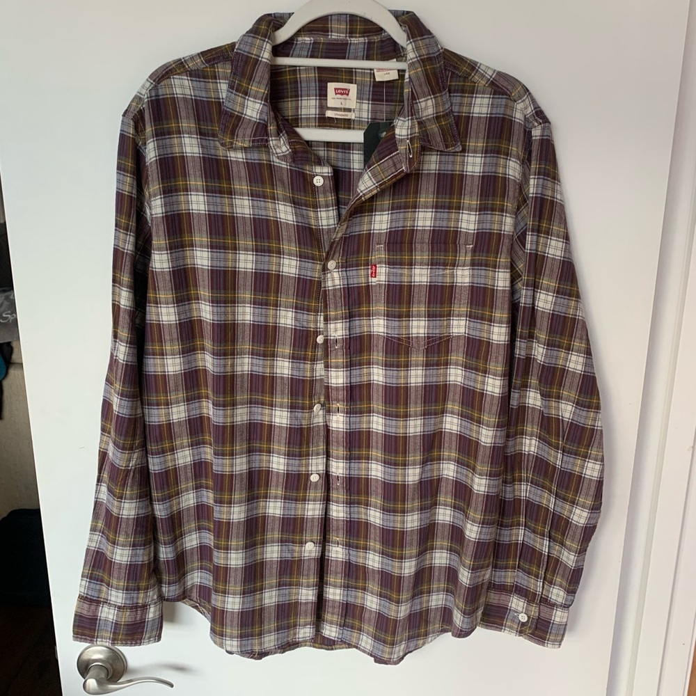 Mens Levi flannel